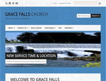 Tablet Screenshot of mygracefalls.com